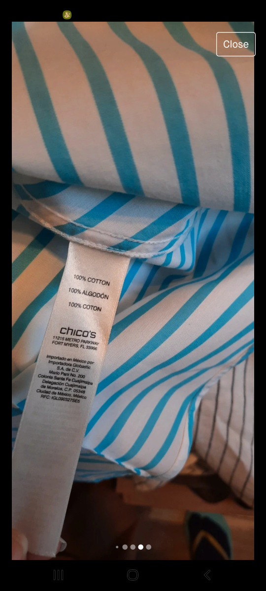 100% cotton Blouse- New 🥕 image indicator(4)