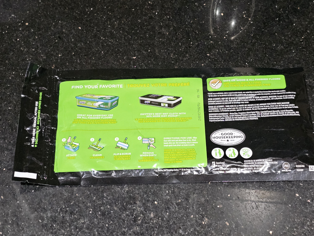 Swiffer heavy duty wet mopping cloths (brand new) image indicator(2)