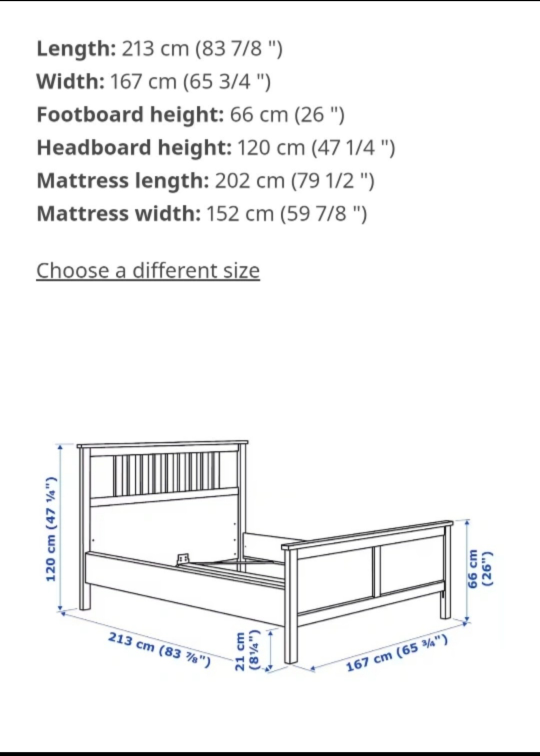 New Ikea Hemnes Queen Bed Frame 🤎 - photo 5