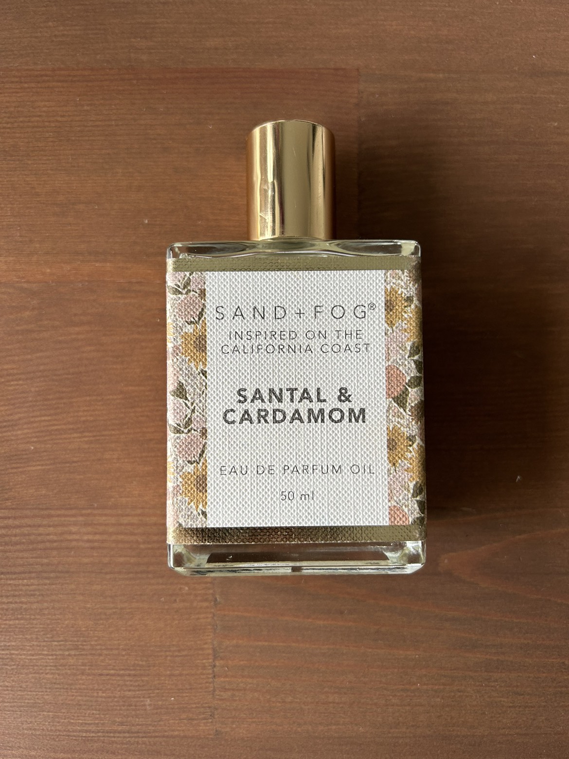 Santal and Cardamom Eau de Parfum oil Sand + Fog thumbnail
