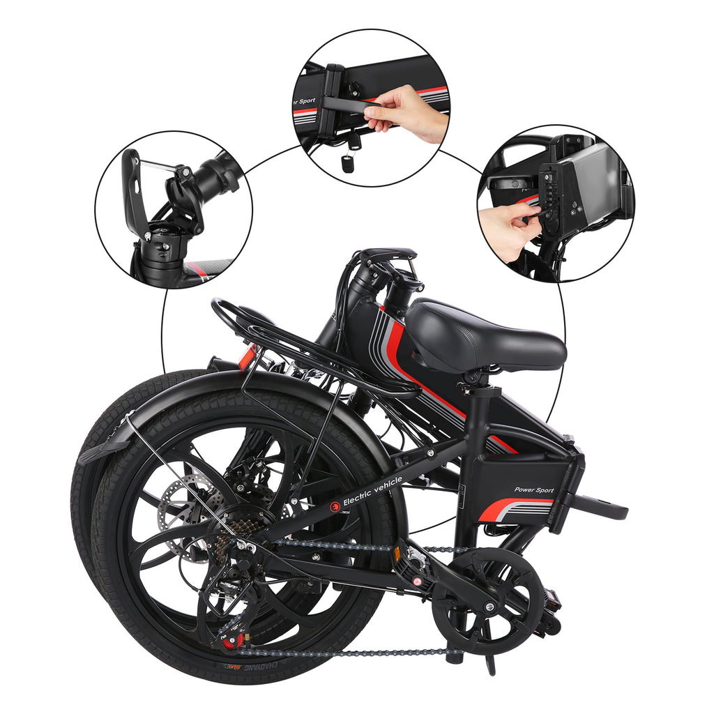 Ancheer 20" 350W Folding City eBike - photo 3