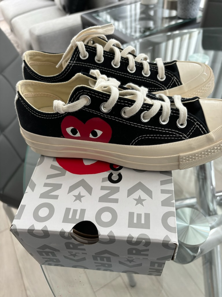 Commes des Garçons (CDG) Converse (Size 8) - photo 2