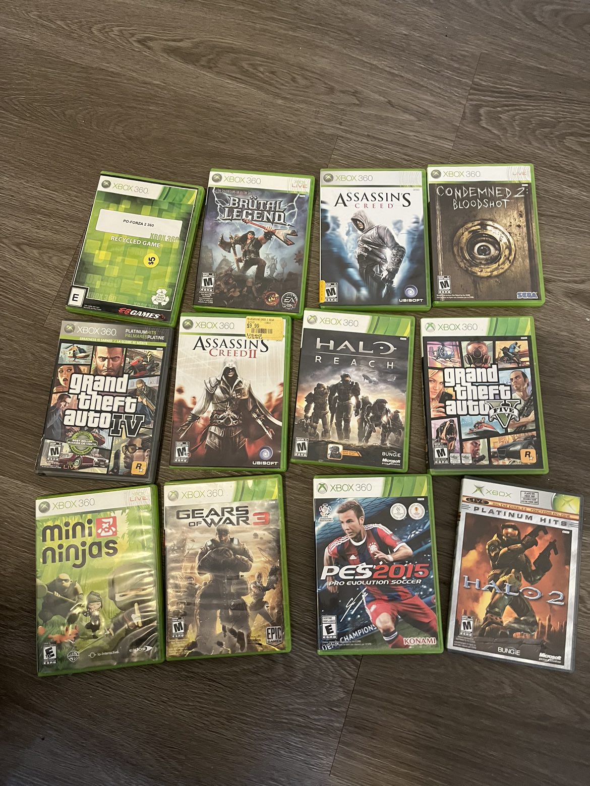 Xbox360 games  all for 45$ thumbnail