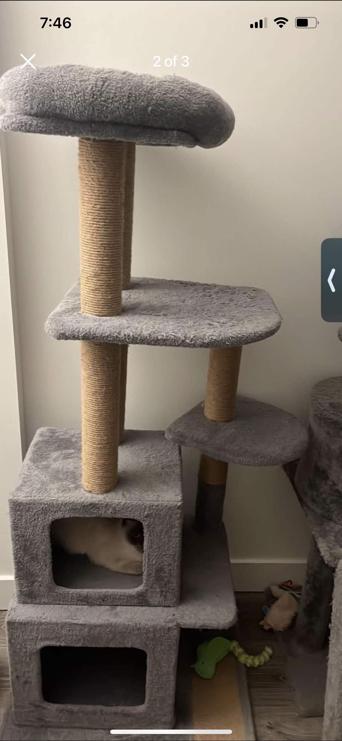 Cat tree x 2 - photo 2