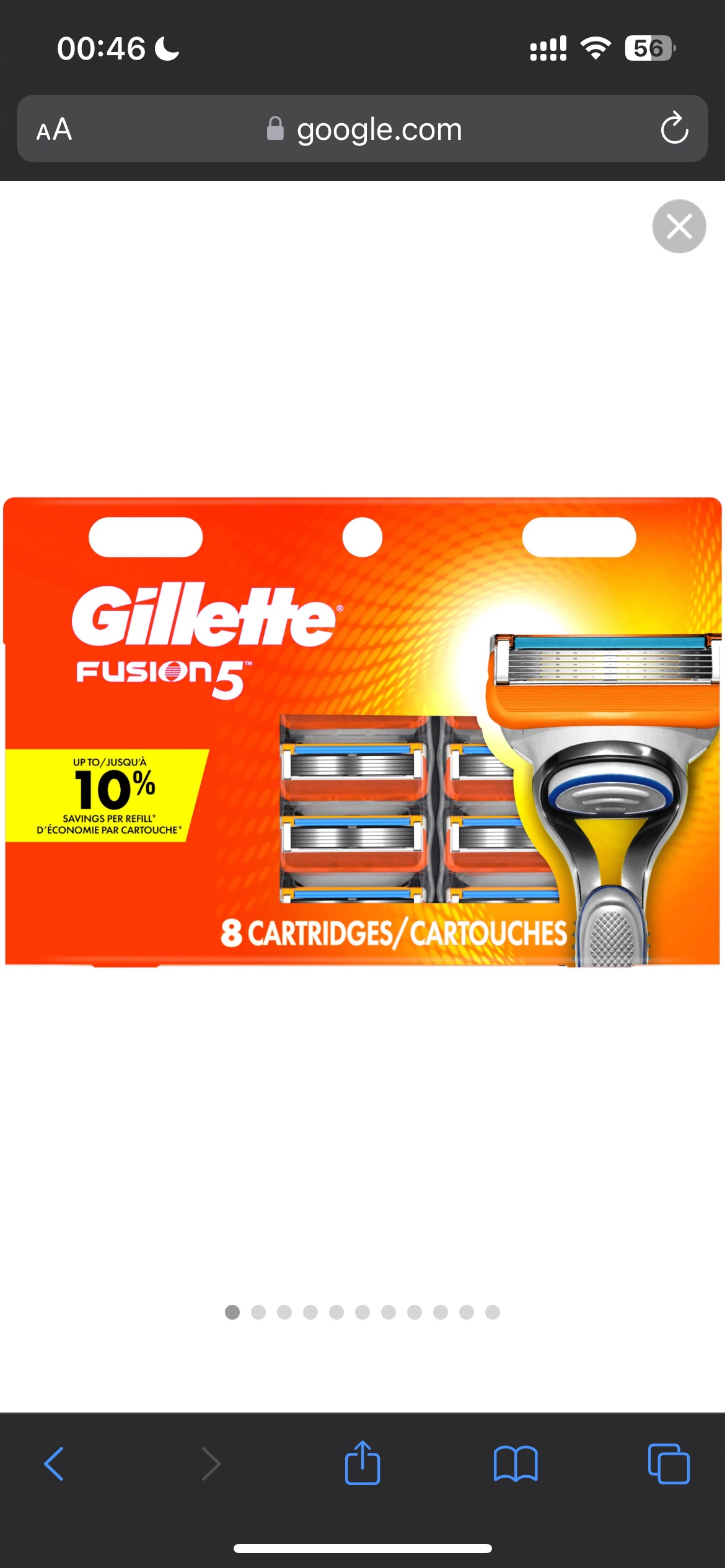 Blades For Gilette Fusion 5 Men - photo 3