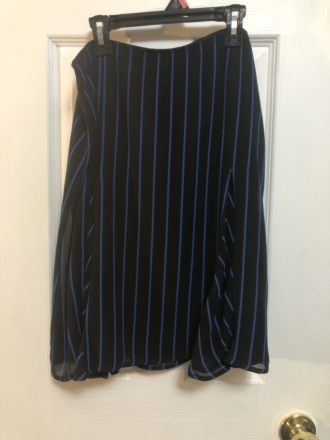 Black & blue stripe skirt image indicator(4)