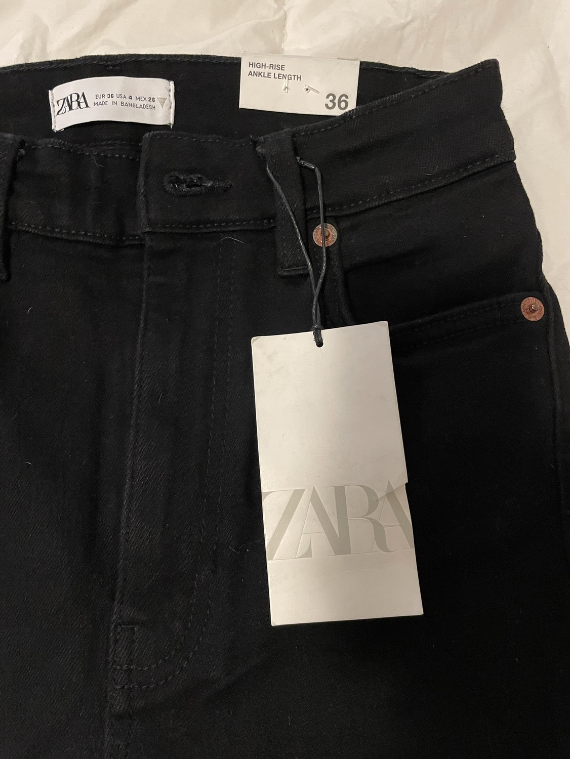 Zara High Rise Skinny Jeans - photo 2