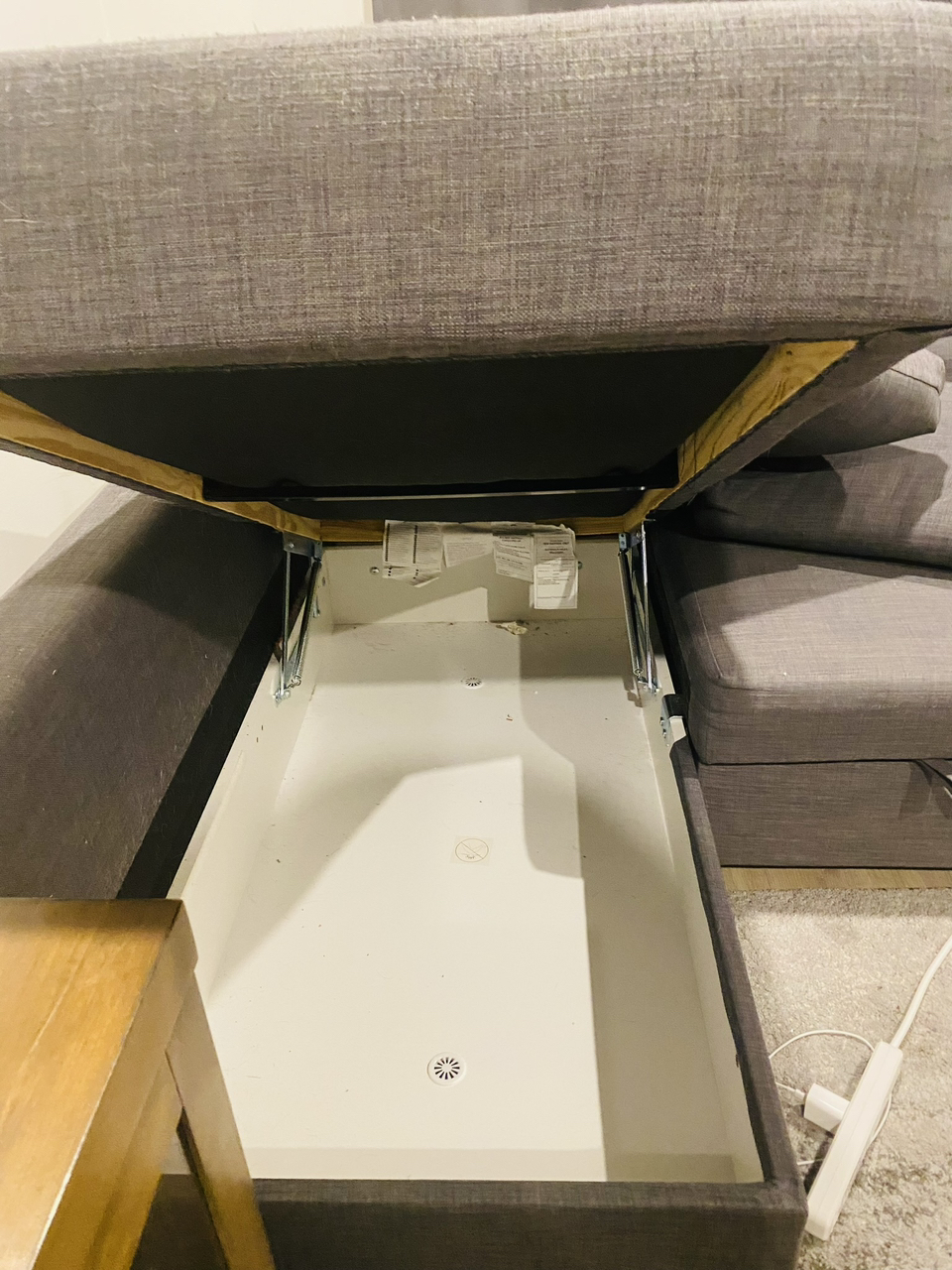 Sofa with storage - photo 4
