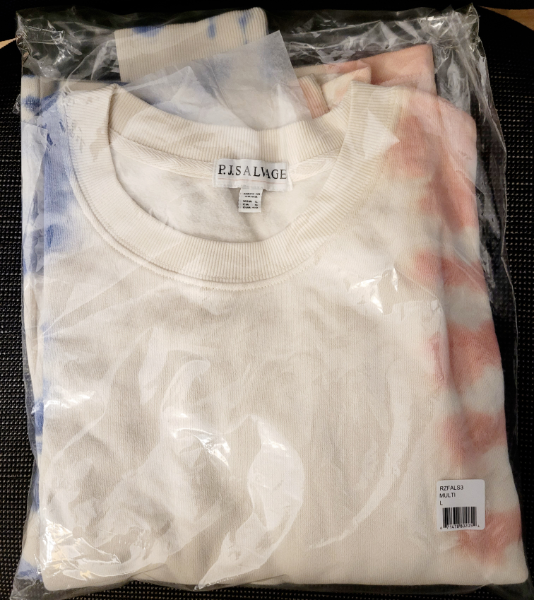 NEW PJ Salvage Fade Away Tie Dye Cotton Blend Top & Jogger Set! image indicator(2)