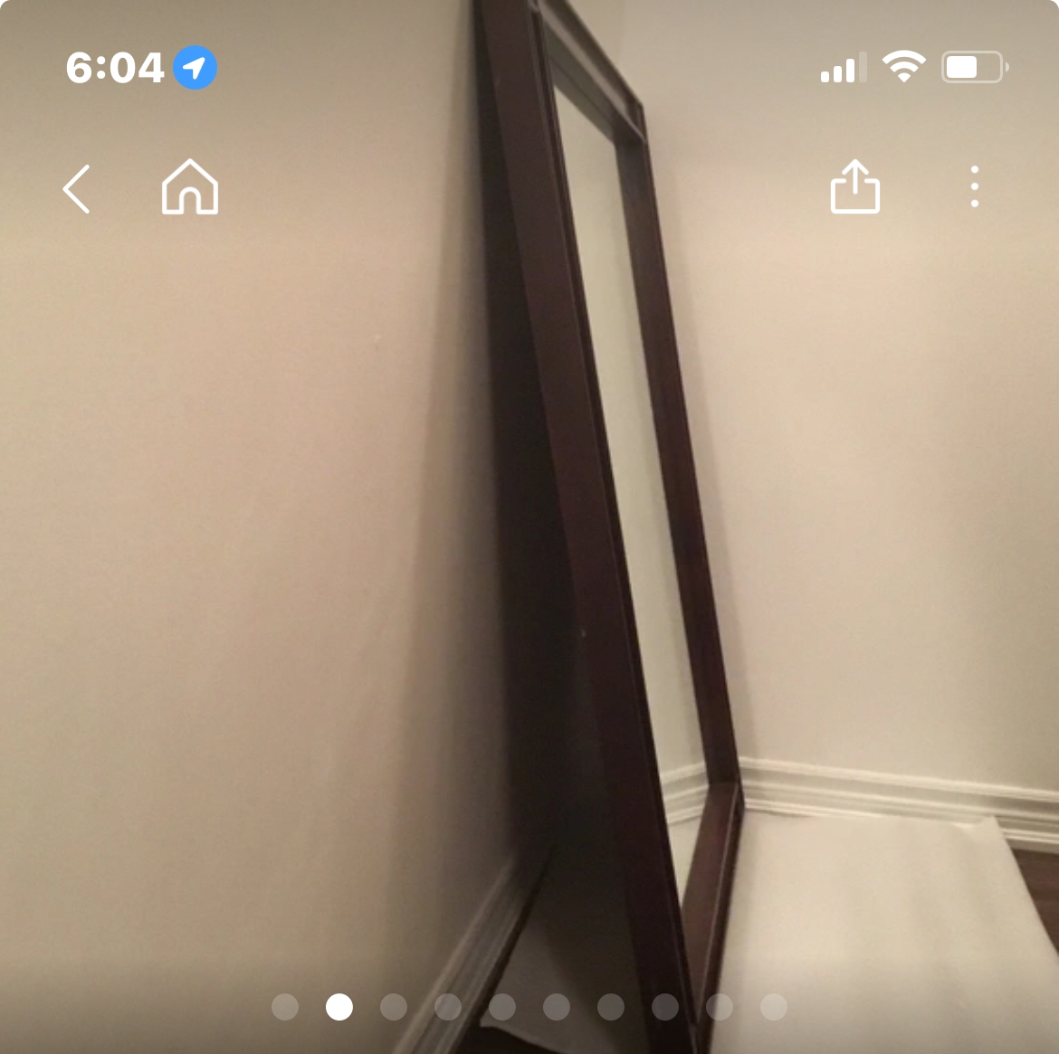 Wood Frame Mirror🥕 - photo 2