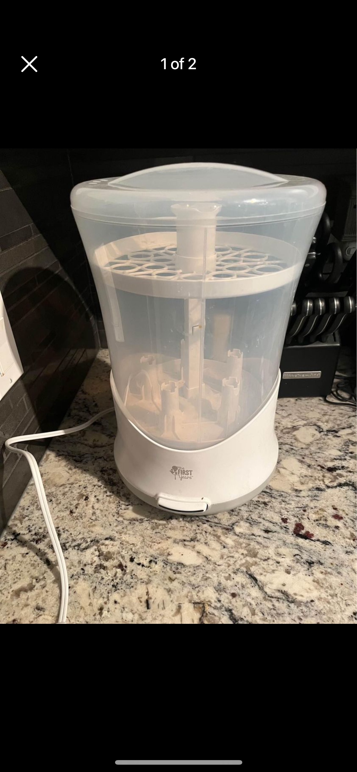 Baby bottle steriliser