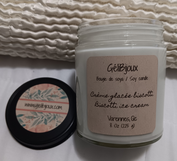 Bougie de soya 8oz / soy candle (225g) thumbnail