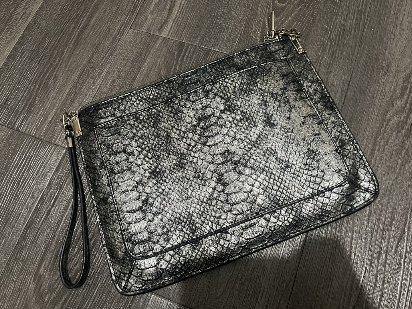 Metallic Silver bag - photo 2