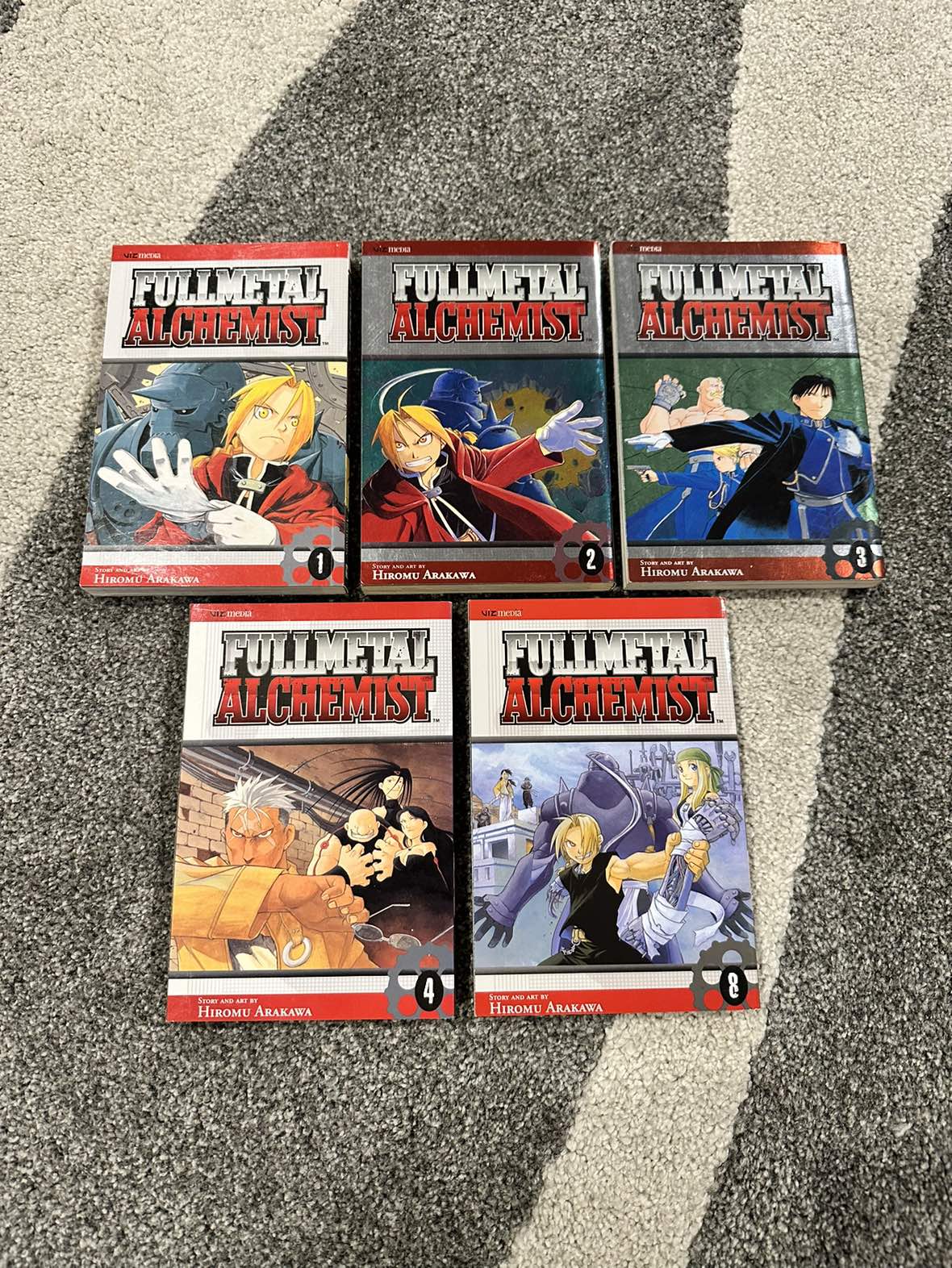 Fullmetal Alchemist Manga 1-4, 8 thumbnail