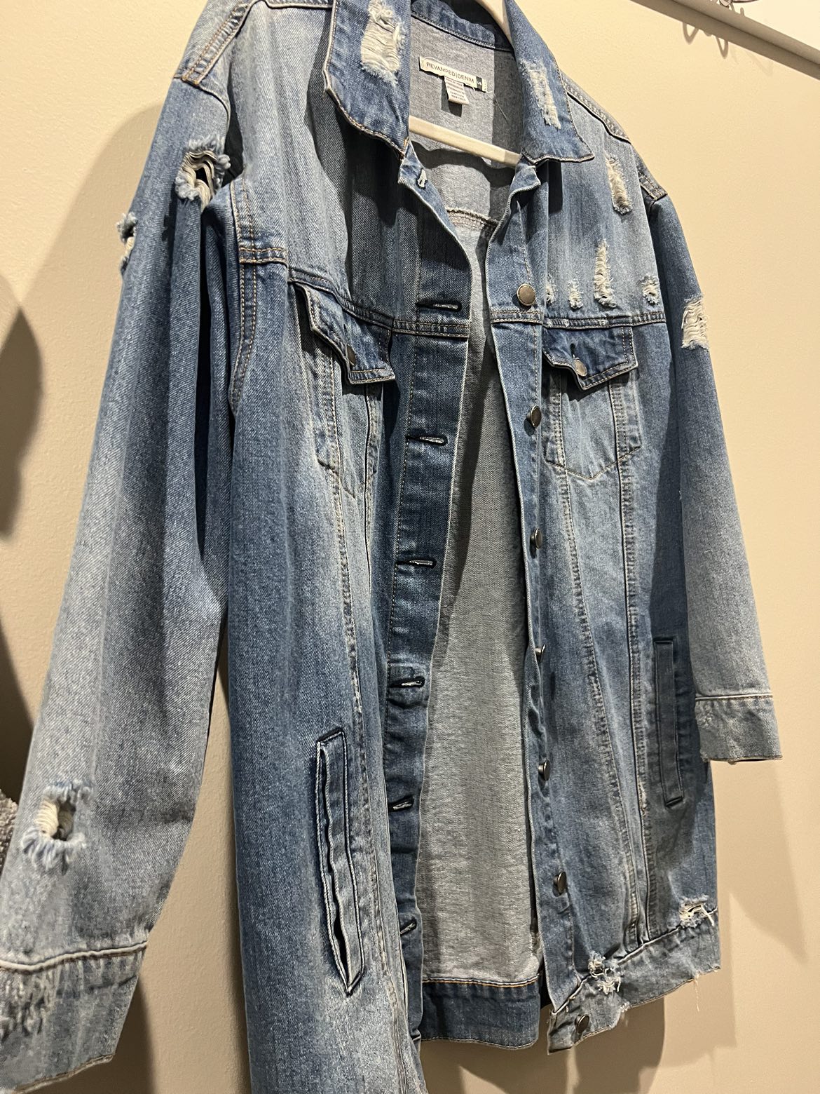 Oversized Denim Jacket - photo 2