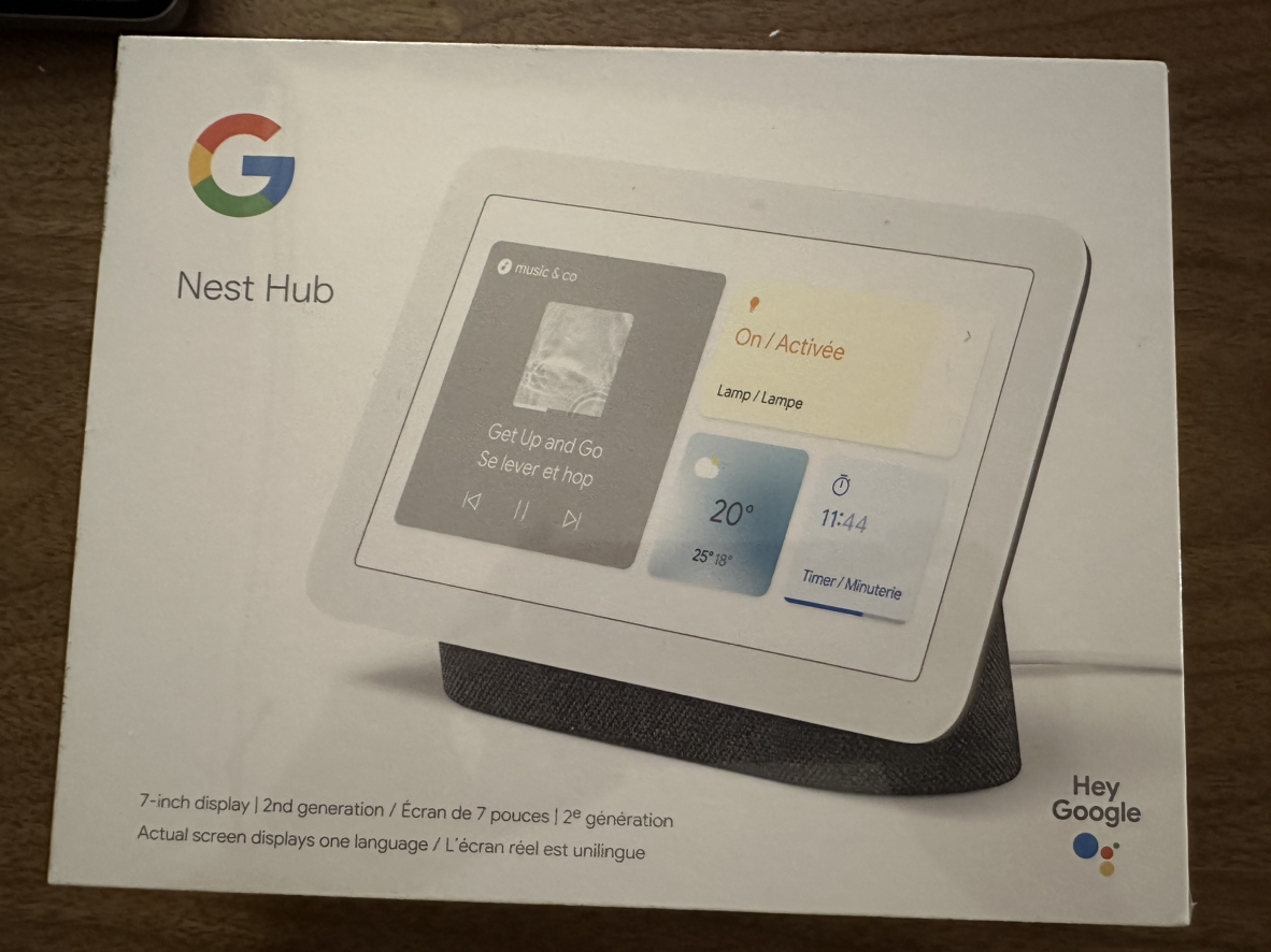 Hey Google nest hub
