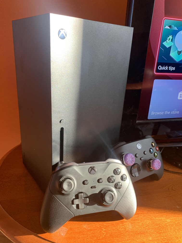 Xbox Series X with Elite S2 controller
