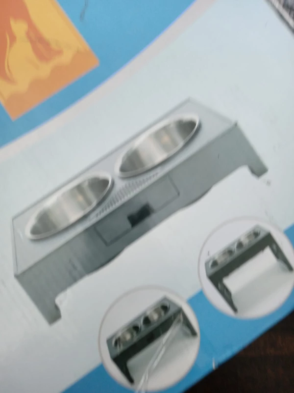 Elevated Dog bowls stand thumbnail