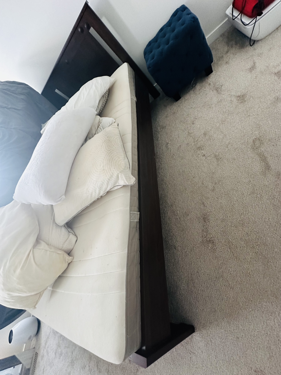 A Queen’s bed, bed box and mattress - photo 2