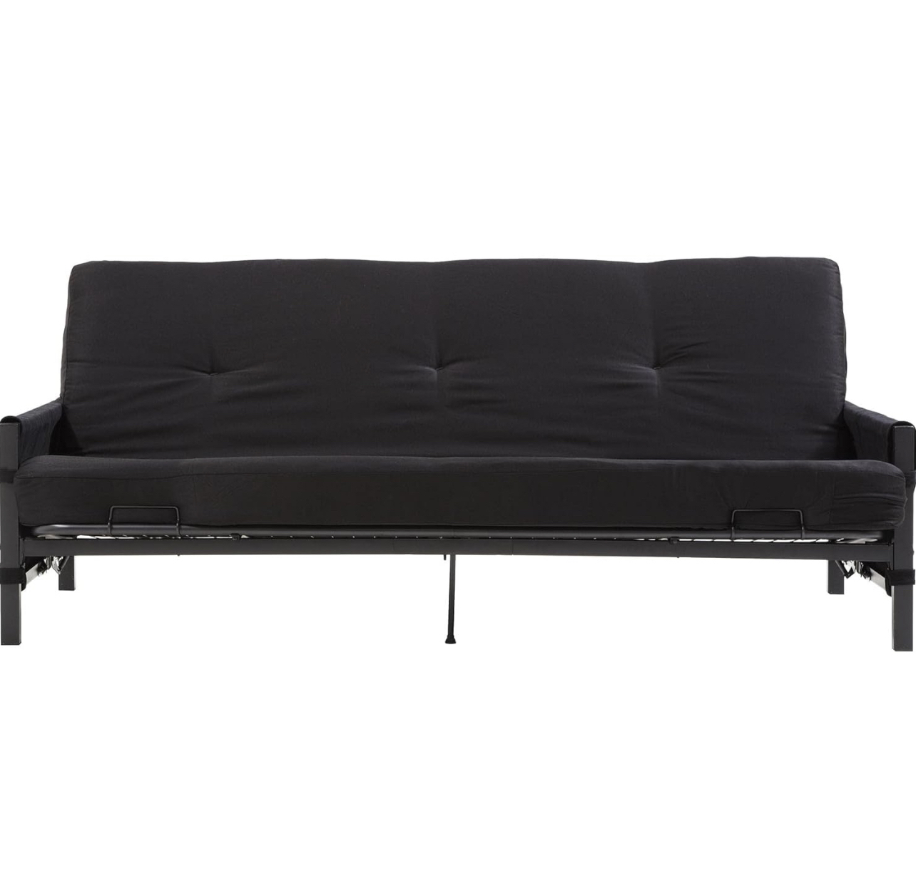 Fairview Storage Futon with 6" High Density Polyester Mattress - photo 3