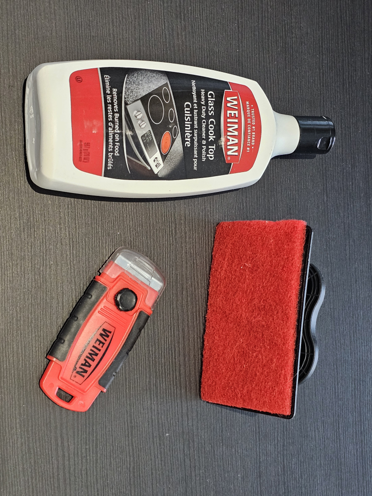 Weiman cooktop and stove top cleaner kit thumbnail