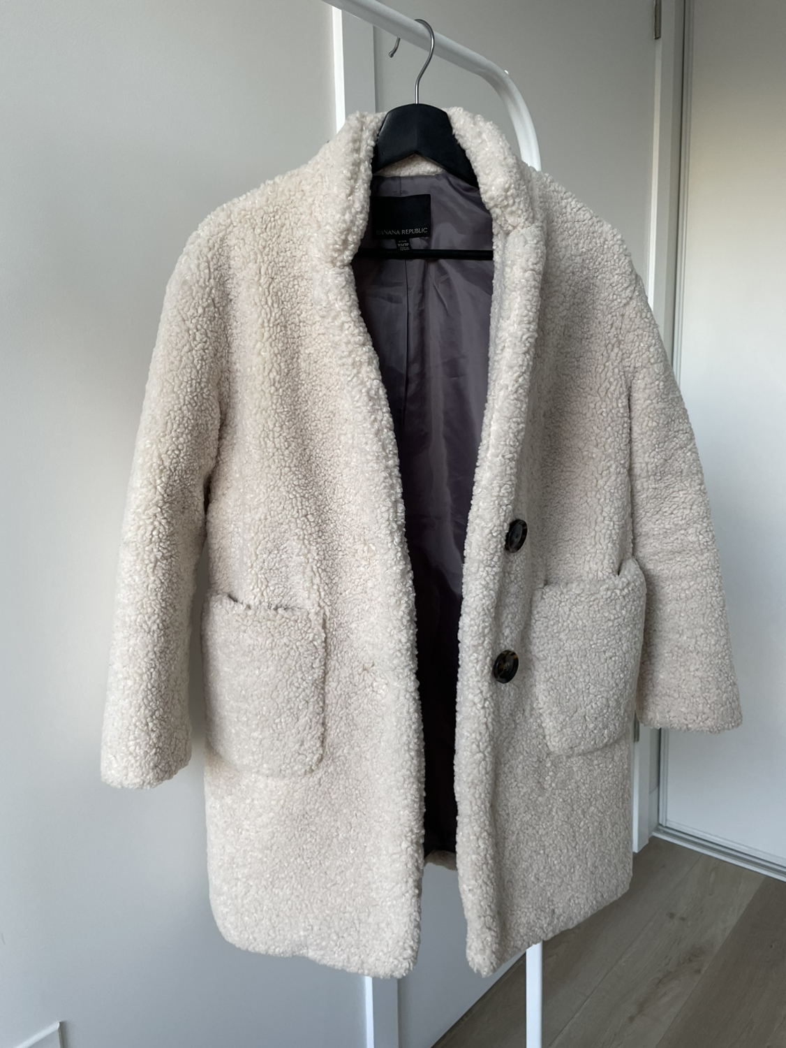 Banana republic woman cozy teddy coat - photo 3