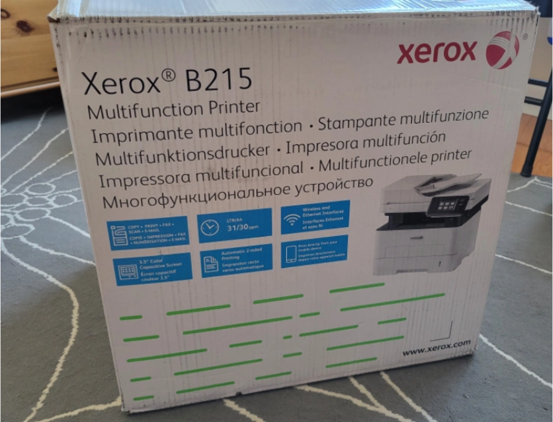 Xerox B215 Multifunction Printer image indicator(2)