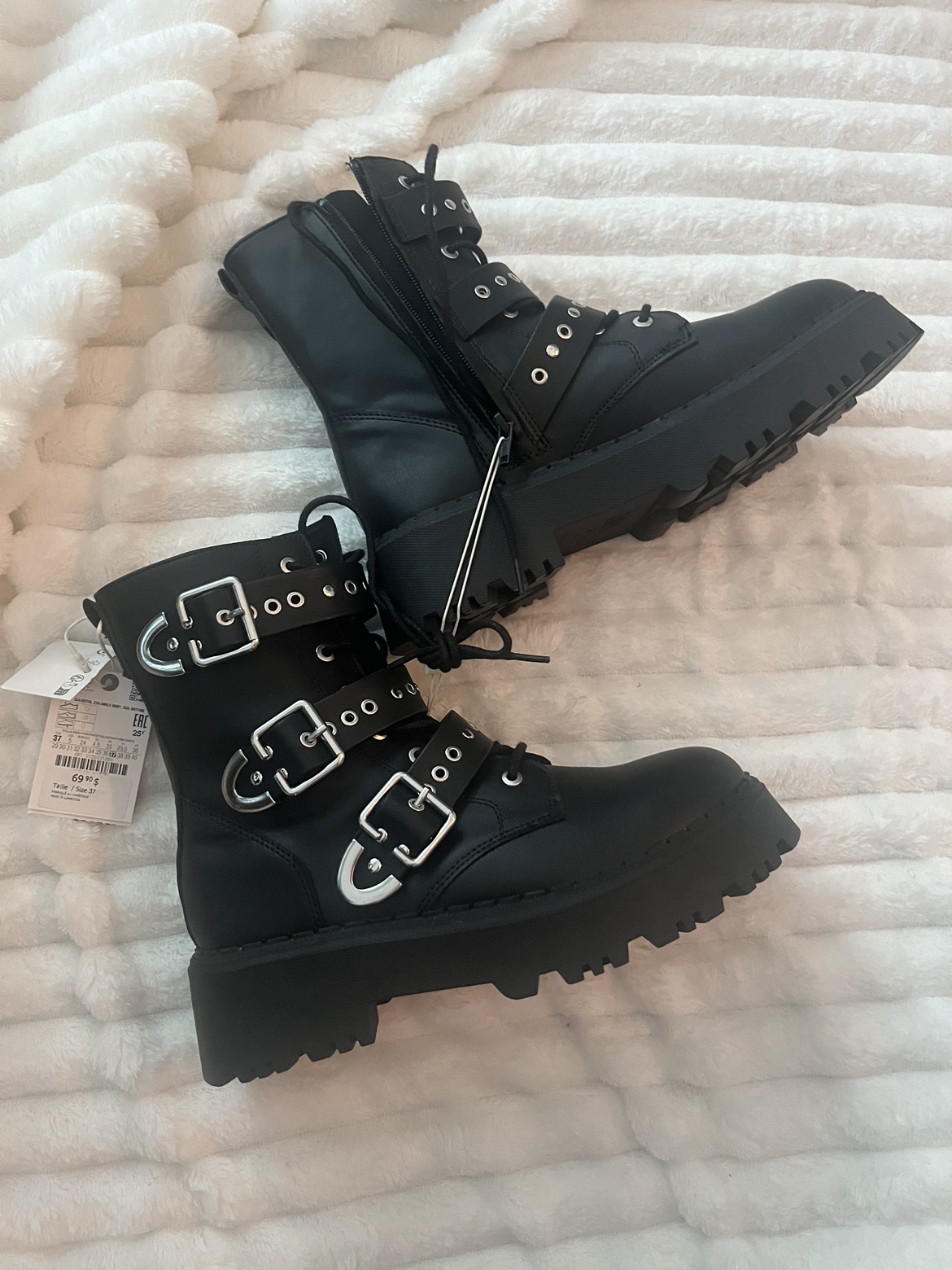 Brand New Zara Studded Ankle Boots - photo 3