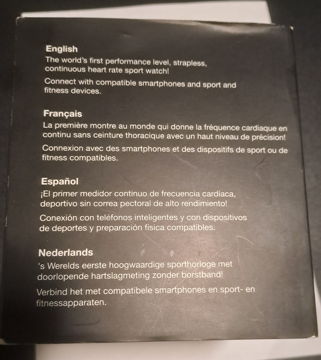 Mio Alpha Smart Watch Model 53P New Open Box Unisex image indicator(3)