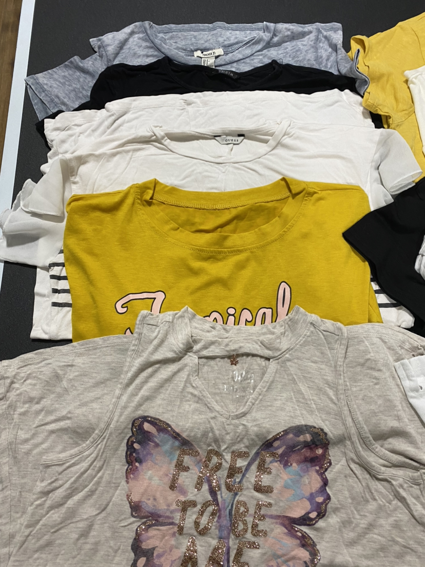 Lot of 10 summer tops / t-shirts . Size S - photo 2