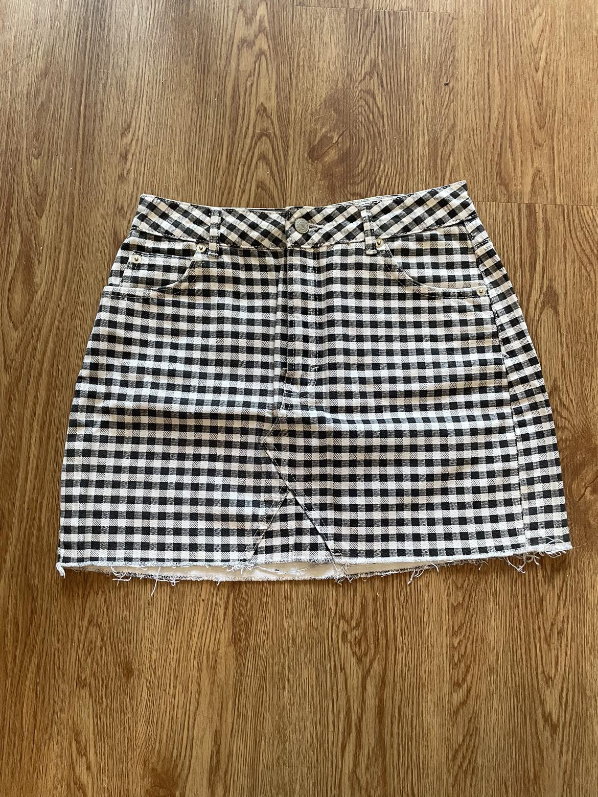 Top Shop Moto Skirt - Size 6 thumbnail