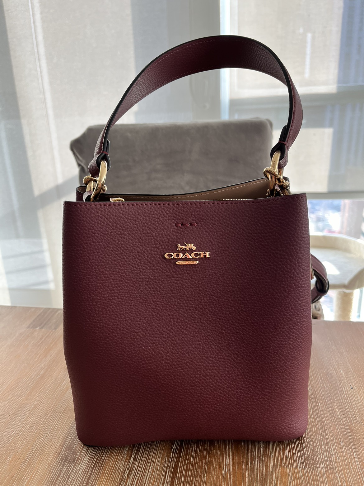 Coach women top handle small bag