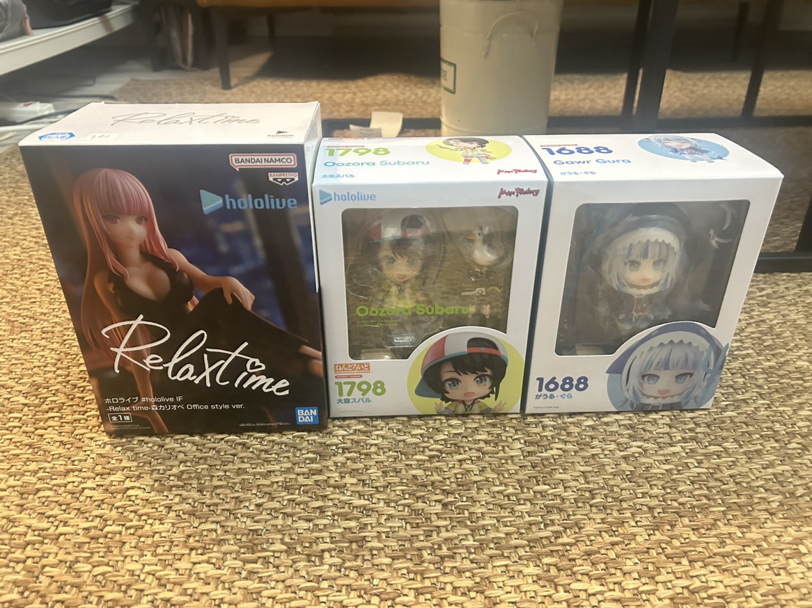 hololive figures and nendoroid thumbnail