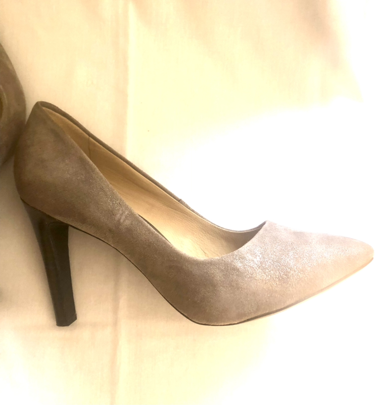 New Geox Women Gray Shoes, Size 8.5 image indicator(6)