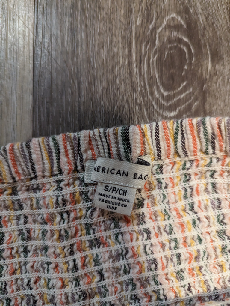 Women's multicolour tube top - size small image indicator(2)