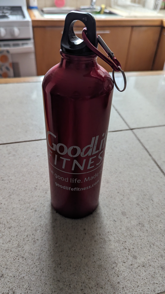 GoodLife Fitness Waterbottle #freecycle