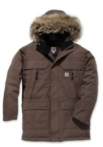 Carhartt brown winter jacket