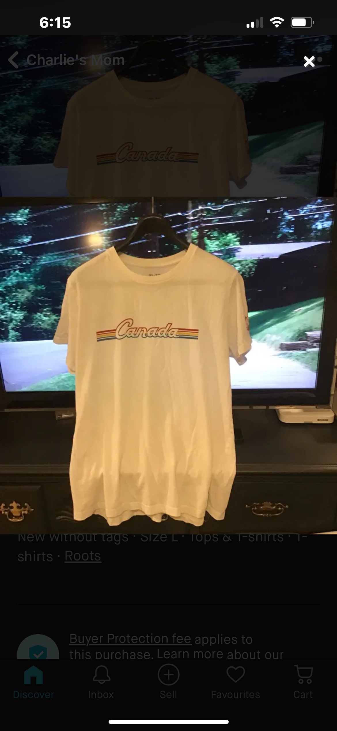 ✨✨Roots T-Shirt Adult L image indicator(2)