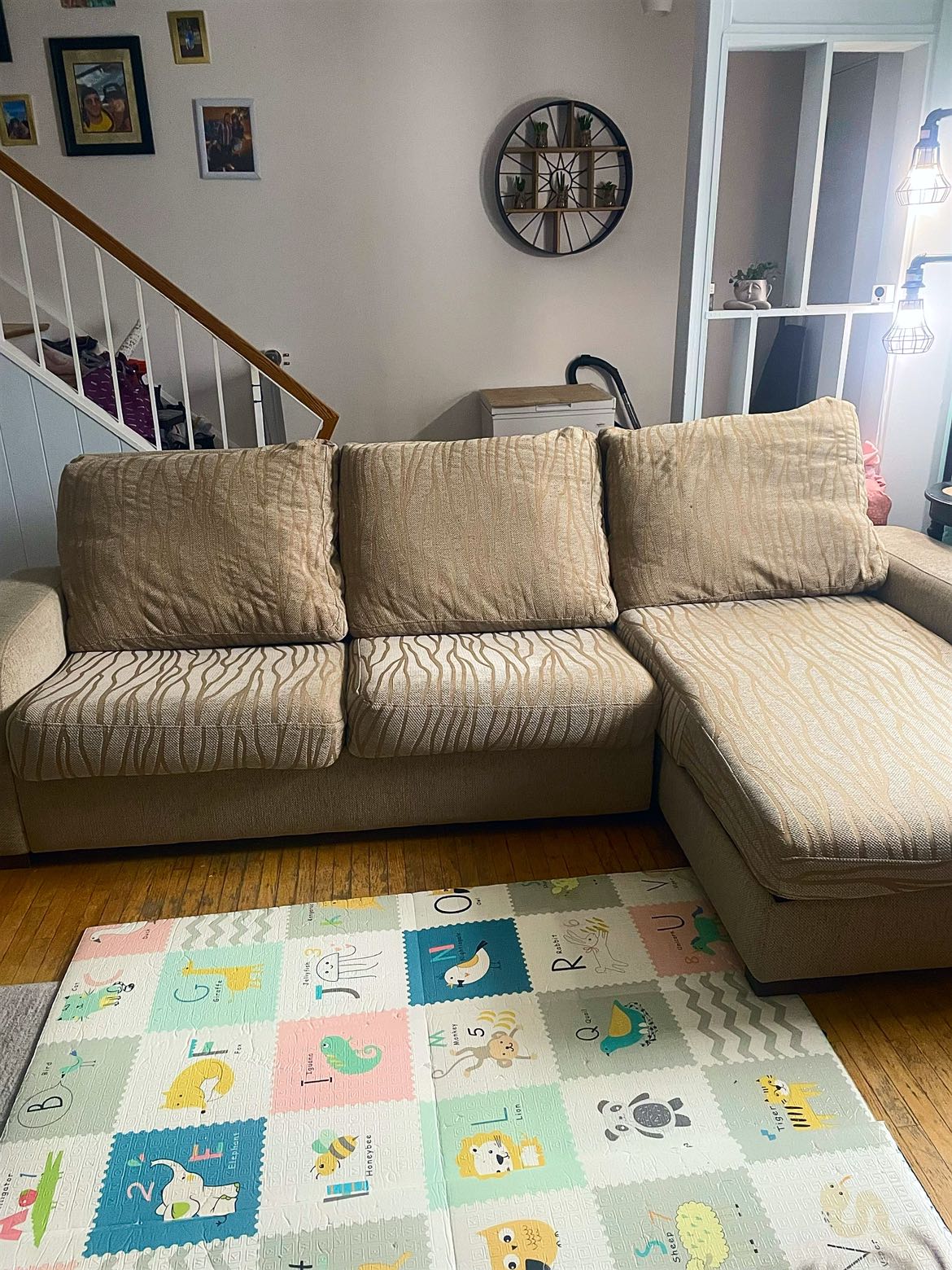 URGENT MUST GO European sectional sofa