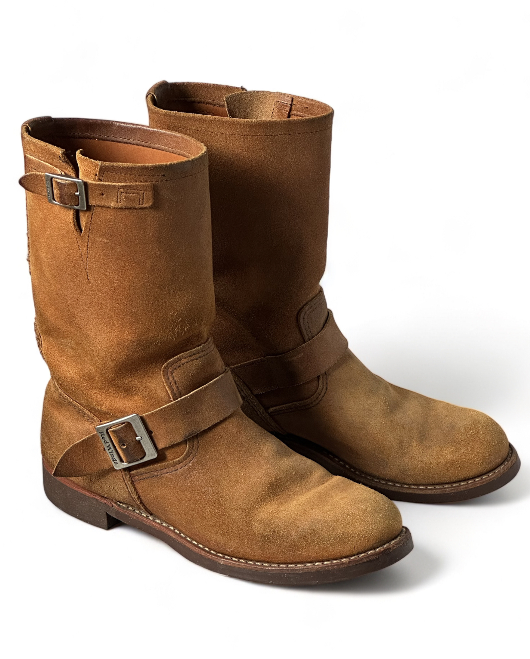 Red Wing Men's 2992 Engineer Boot Burnt Orange Muleskinner thumbnail