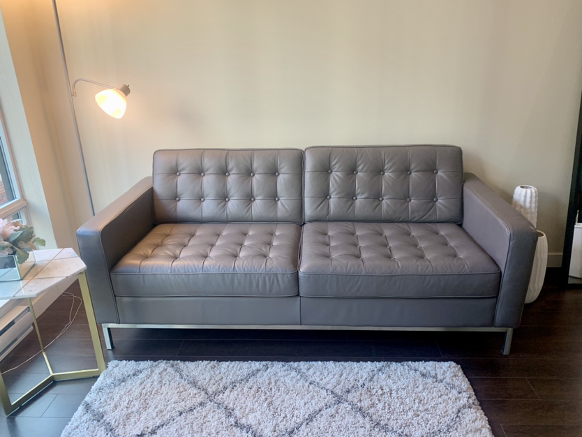 EQ3 Reverie Leather Sofa - photo 2