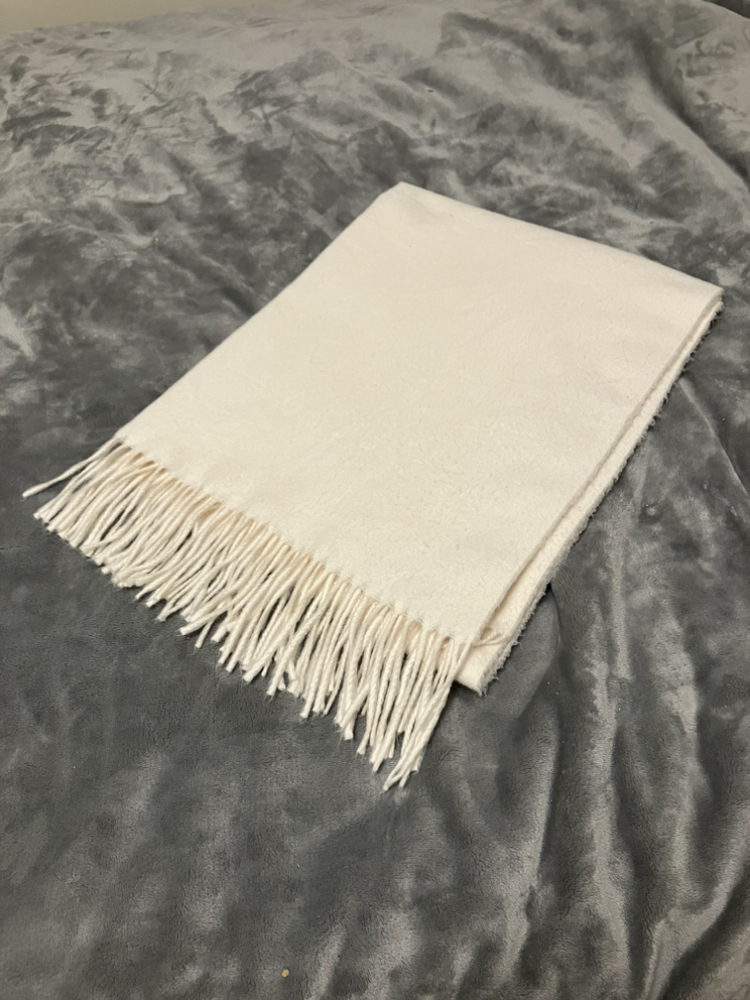 Cream Scarf