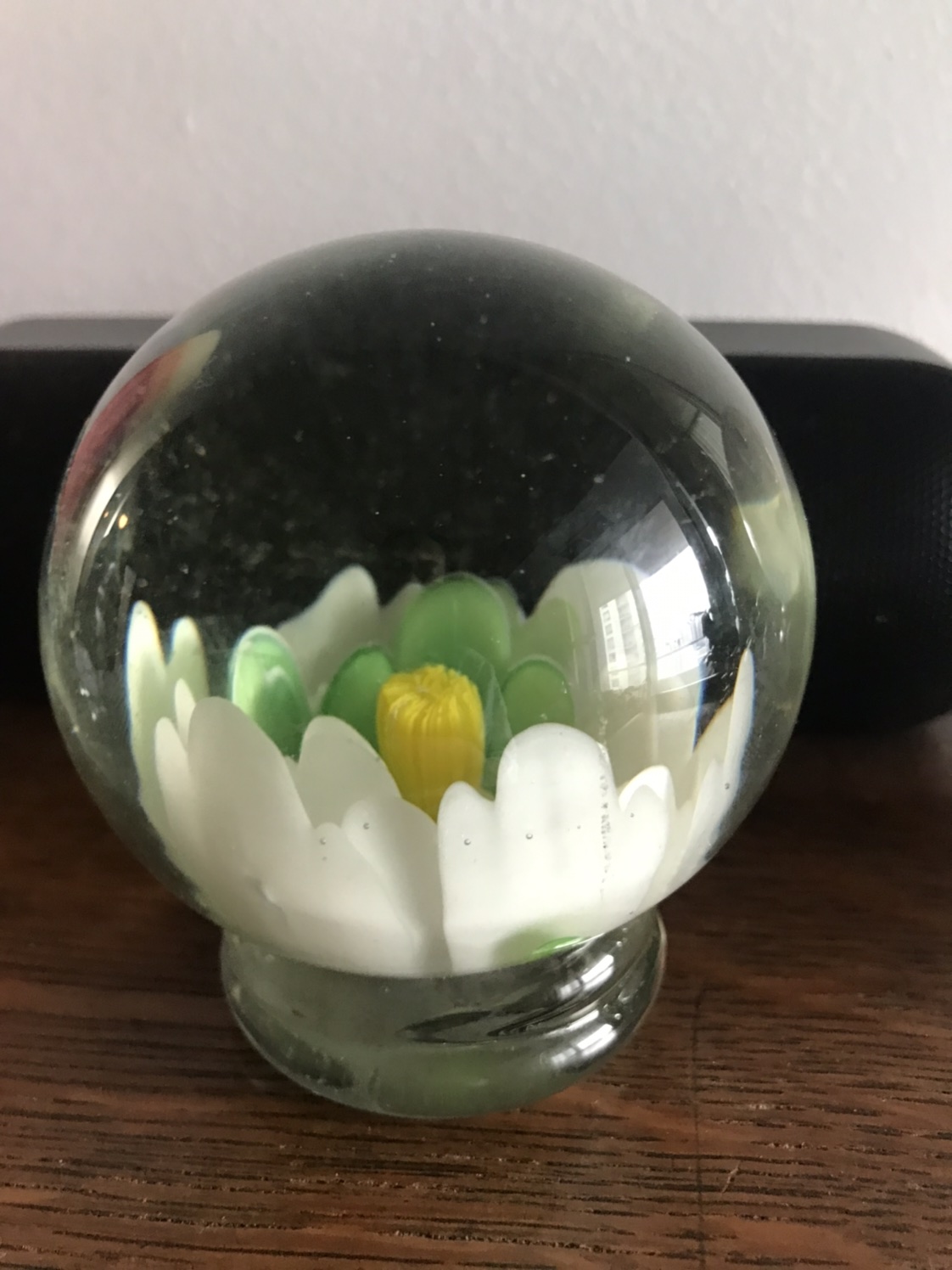 🥕Paper weight glass ball flower / decorative ball - photo 3