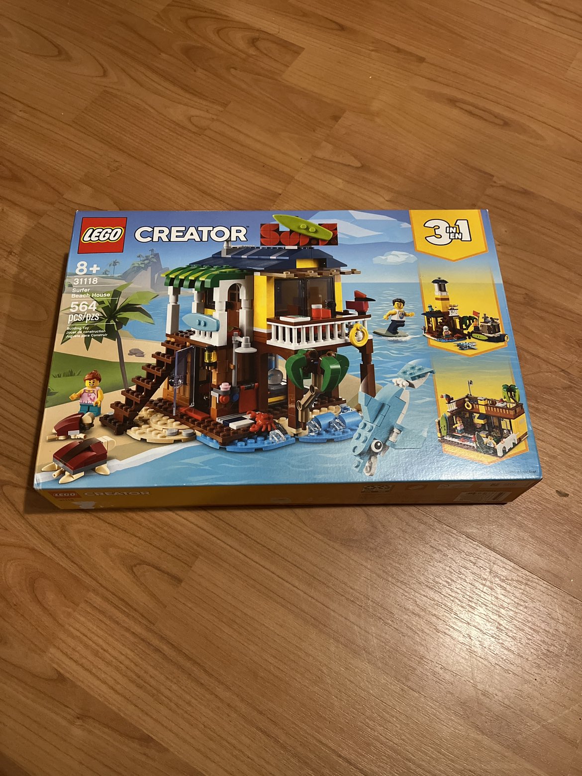 New Lego surfer beach house 31118 kids building set creator - photo 2