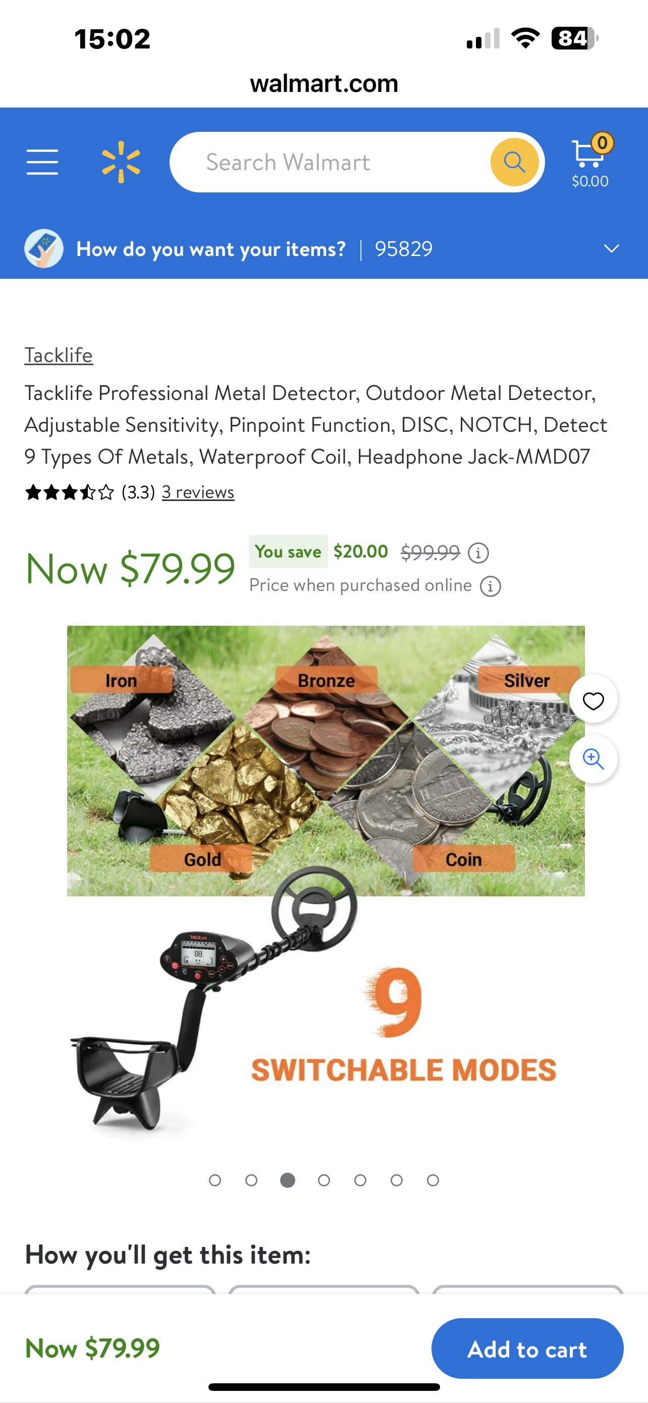 Tacklife Professional Metal Detector, Outdoor Metal Detector - photo 4
