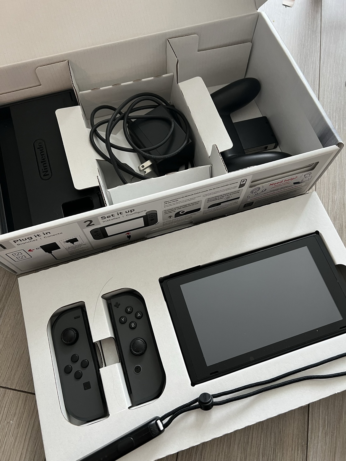 Nintendo switch with game titles - photo 2