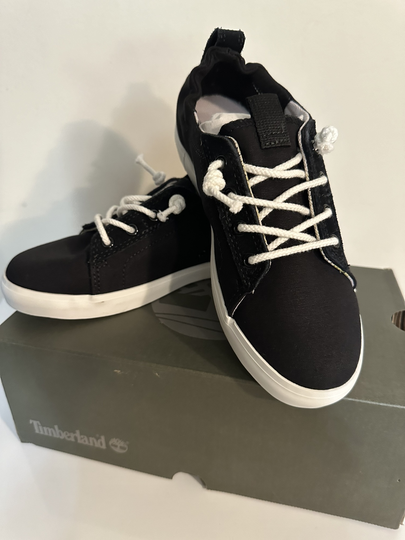 Timberland Newport Bay Oxford Black Canvas