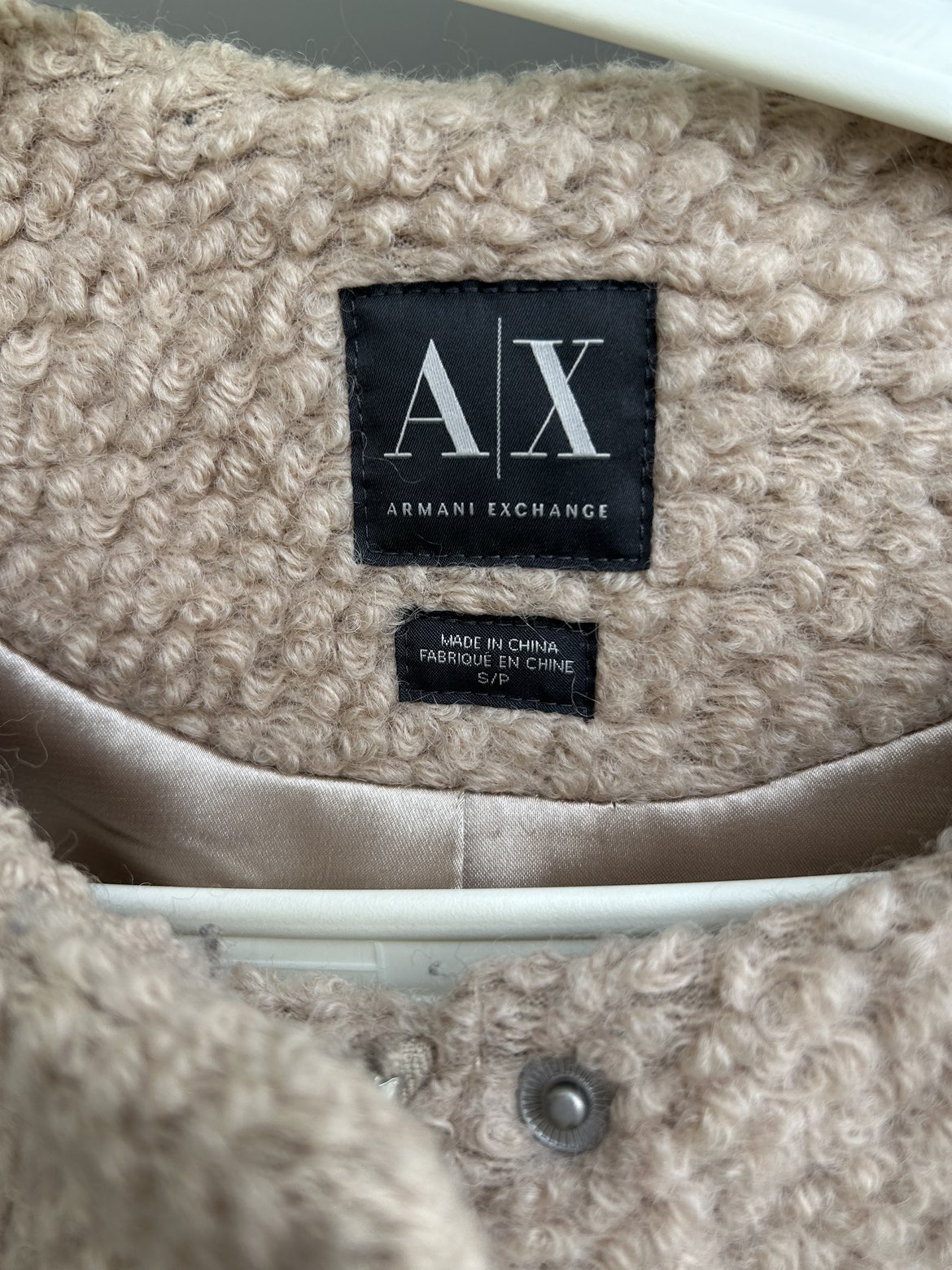 ARMANI EXCHANGE coat (beige) - photo 3