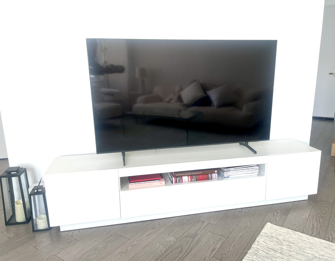 White Modern TV Stand