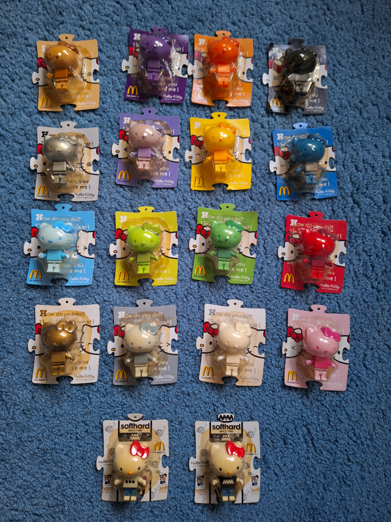 MCDONALDS X HELLO KITTY KITTYBRICK FULL SET